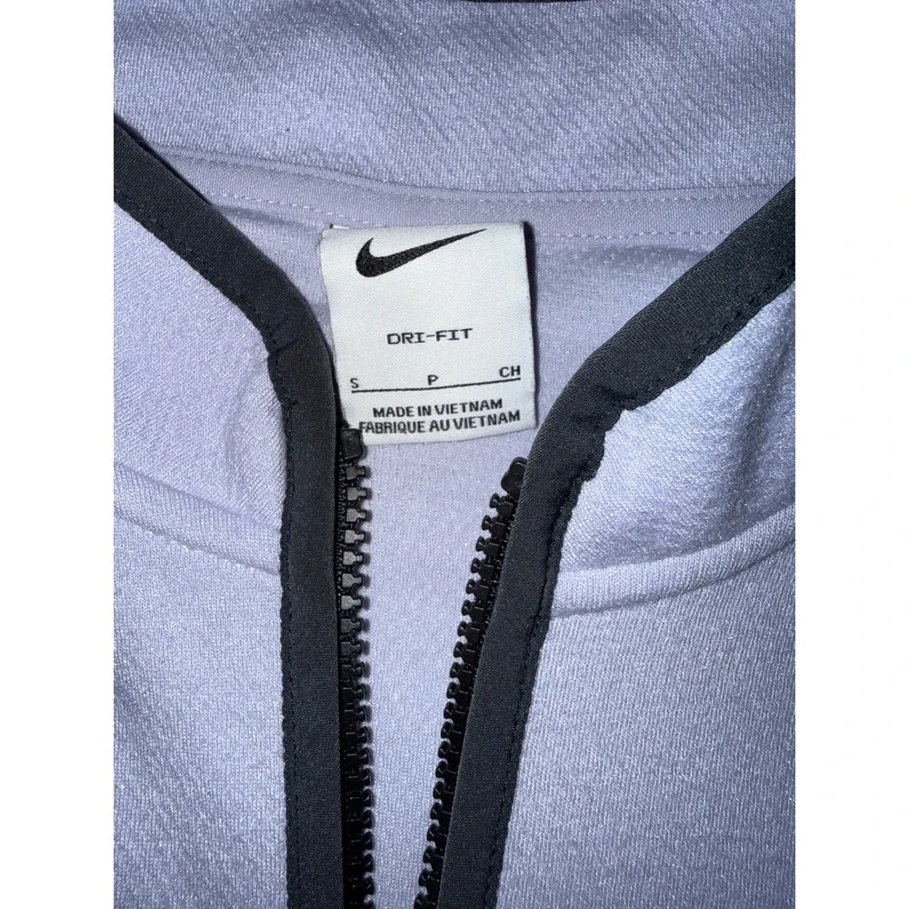 Nike TCU Horned Frogs Dri-FIT Quarter Zip Pullover Lavender Purple Mens Small - Picture 2 of 5
